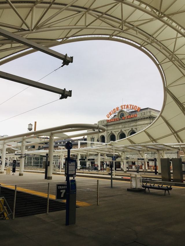 Denver Union Station exploring monkey.com