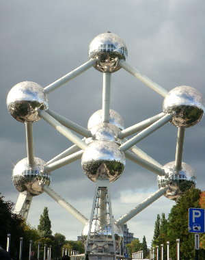 The Atomium in Brussels